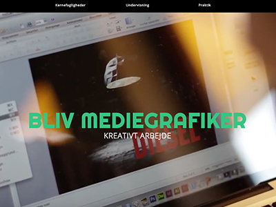 Mediegrafiker Hjemmeside